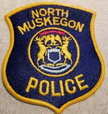 MI North Muskegon Michigan Police Patch picture