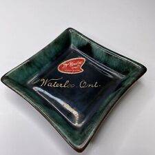 RARE Vintage 1950’s McMaster Craft of Dundas Ontario Thick Pottery Ashtray picture