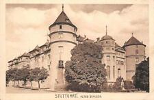 STUTTGART Altes Schloss, Germany Castle c1910s Vintage Postcard picture