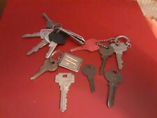 Mixed Vintage Lot of 11 Keys -Dexter, Sargent, Ilco,  Fram, GM, Cole National  picture