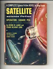 Satellite Science Fiction Pulp Vol. 1 #4 GD- 1.8 1957 Low Grade picture