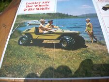 1969 Vintage LOCKLEY ASV Amphibian ATV Brochure  Snowmobile picture