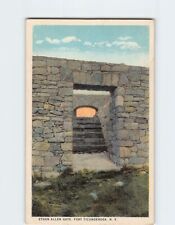 Postcard Ethan Allen Gate Fort Ticonderoga New York USA picture