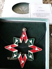 NEW 2012 WALLACE WONDERS OF CHRISTMAS STAR ORNAMENT picture