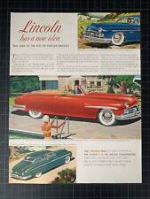 Vintage 1949 Lincoln Print Ad picture