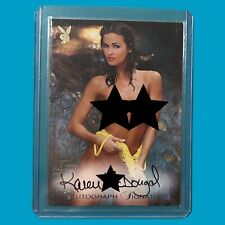 2003 Playboy Karen Mcdougal Card Autographed Playmate Of The Year picture