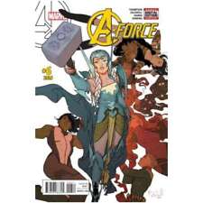 A-Force (2016 series) #6 in Near Mint condition. Marvel comics [j picture