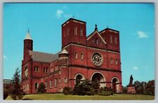 Postcard Latrobe Pennsylvania St Vincent Archabbey Church picture