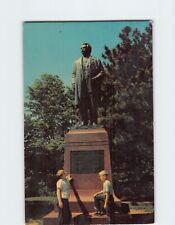 Postcard Statue of Mark Twain Riverview Park Hannibal Missouri USA picture