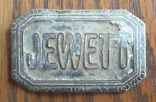 Vintage Jewett Radiator Badge 1922-1926 Enamel Car Auto Trim Emblem Detroit MI picture