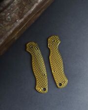 Cerberus Knives Ultem Scales for Spyderco Paramilitary 2, Rare Fishscale Pattern picture