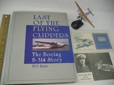 Boeing B-314 A/C Clipper Model and Book with Nov.22,1935 US Stamp picture
