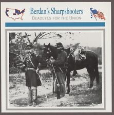 Berdan's Sharpshooters  Atlas Civil War Card   Famous Units picture