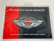 Vintage Harley Davidson 100th Anniversary Wing Patch VG+ picture