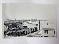 POSTCARD yacht club WATCH HILL RI  vintage FORT ROAD park BAY ST Napatree Point picture