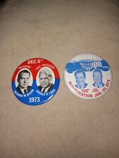 1973 President Nixon And Ford Vice President Pins picture