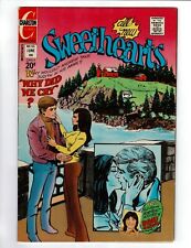 SWEETHEARTS #125  VF  WHITE PAGES  CHARLTON COMICS BRONZE AGE COMIC 1972 picture