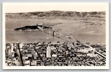 San Francisco Oakland Bay Bridge CA 1938 To Blasser In York PA Postcard B33 picture