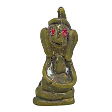 Phra Kring Ngang Red Eye Soulmate Love Attraction Buddha Amulet Brass Statue picture