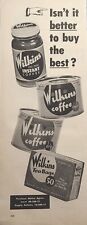 Wilkins Coffee Washington DC Tea Bags Best Buy Vintage Print Ad 1953 picture