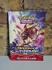 Pokemon XY Breakthrough Collector’s album book TCG 2015 NEW & UN-USED VGC picture