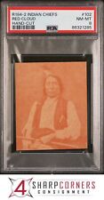 1930 R184-2 INDIAN CHIEFS HAND-CUT #102 RED CLOUD POP 4 PSA 8 N3957456-285 picture