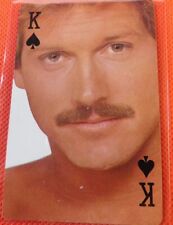 King Of Spades Vintage 1982 Chippendales Playing Card Male Strippers picture