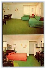 Yolano Lodge Motel Interior Davis California CA UNP Chrome Postcard O19 picture