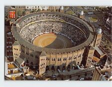 Postcard Monumental Bull ring Aerial view Barcelona Spain picture