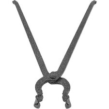 5/8-Inch Bolt Jaw Tongs for Railroad Spikes, Round and Square Bar picture