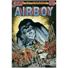 Airboy #14  - 1986 series Eclipse comics VF Full description below [h] picture