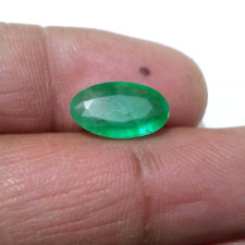 Excellent Zambian Emerald Oval 3.35 Crt Unique Top Green Faceted Loose Gemstone picture