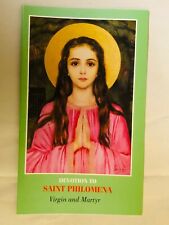 Saint Philomena Devotions Accordion Fold, New from Italy picture