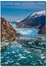 Glacier Bay National Park, Alaska Refrigerator Magnets Size 2.5