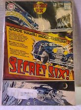 12¢ DC Comics THE SECRET SIX May 1968 #1 Book Issue Code name: Mockingbird picture
