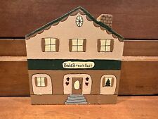 Bed & Breakfast House … Hand-Crafted and Hand-Painted (Blank Back) ... Christmas picture