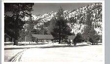 SQUAW VALLEY COTTAGES lake tahoe ca real photo postcard rppc california frashers picture