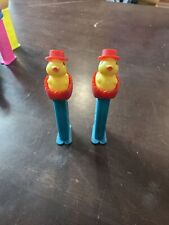 Vintage Pez Candy Dispenser Lot 1994 Chic With Red Hat 2 Total picture
