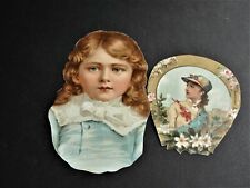 Victorian Ephemera from Late 1800's-Set of (2) Lithographed, Trade Card.  picture