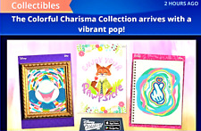 COLORFUL CHARISMA COLLECTION SR+RARE+UNCOM 45 CARD SET TOPPS DISNEY COLLECT picture