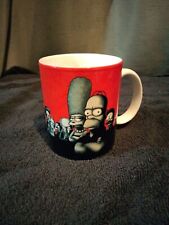 The Simpsons Sapranos Style Black And Red Coffee Mug Cup picture