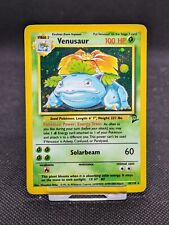 Venusaur 18/130 Holo Base 2 Set Holo Pokemon Card WOTC LP picture