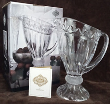 Godinger Olympia Lead Crystal Pitcher 30 oz Shannon 10 1/2 in NIB Vase Water Tea picture