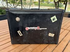 Antique Magician Carry Case Magic Magician Orb Suitcase Vintage Moon Lock picture