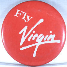 Fly Virgin Airlines 1.25in Pinback Button picture