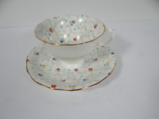 Radfords Tea Cup & Saucer Chintz Floral Bone China England picture
