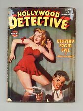 Hollywood Detective Pulp Jun 1945 Vol. 6 #2 GD- 1.8 picture