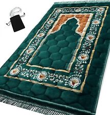 Prayer Rug Muslim Mat Islamic - Padded Very Thick Prayer Rug picture