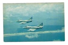 c1960's Aviation Postcard A4D Skyhawks Atomic Bomb Carrying Planes picture