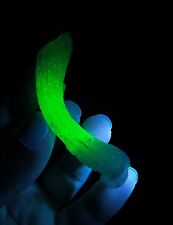 14.9g Natural Rare Super Green UV Light Horn Gypsum Crystal Mineral Specimen picture